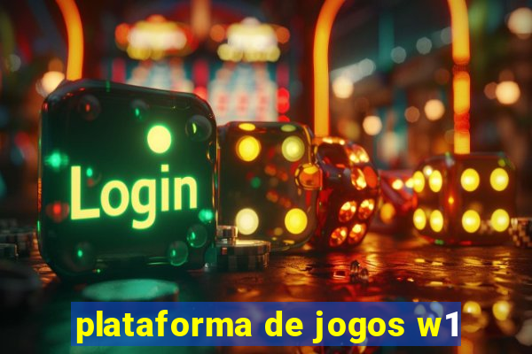 plataforma de jogos w1